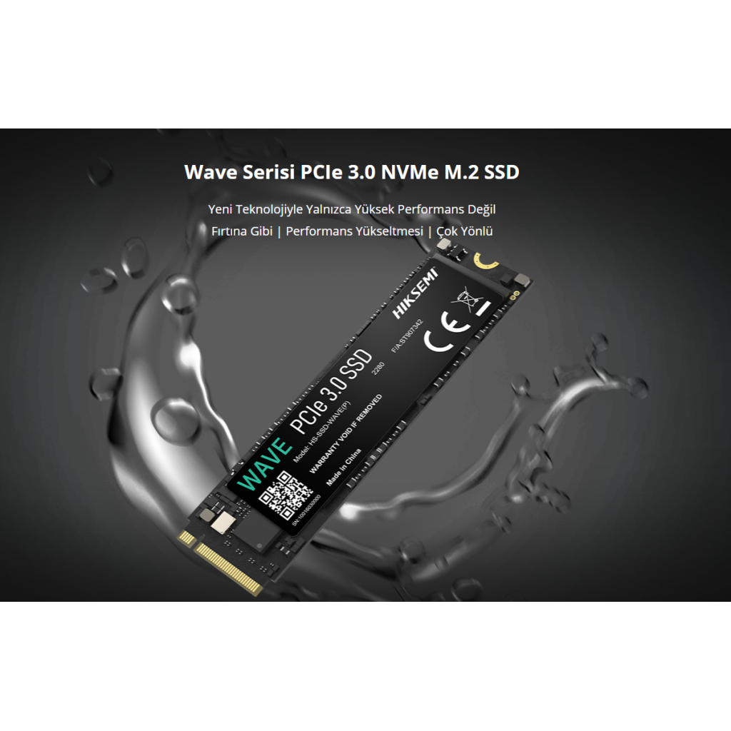 HIKSEMI HS-SSD-WAVE(P) 512G, 2500-1025Mb/s, Gen3, NVMe PCIe M.2 2280, 3D NAND, SSD HIKSEMI HS-SSD-WAVE(P) 512G, 2500-1025Mb/s, Gen3, NVMe PCIe M.2 2280, 3D NAND, SSD