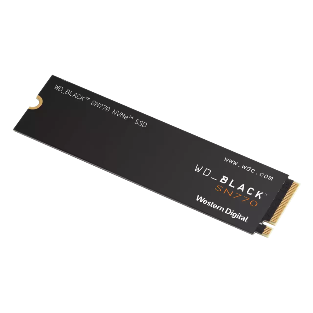 WD Black SN770, WDS100T3X0E, 1TB, 5150/4900, Gen4, NVMe PCIe M.2 2280, SSD WD Black SN770, WDS100T3X0E, 1TB, 5150/4900, Gen4, NVMe PCIe M.2 2280, SSD