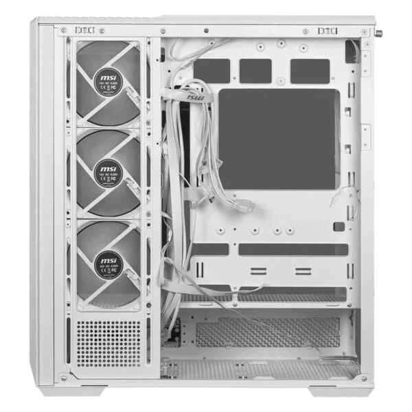 MSI Mag Pano 130R Pz White Panoramik Gaming MID-TOWER PC Kasasi Beyaz görsel 2