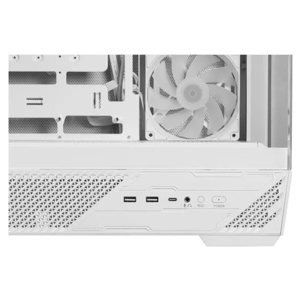 MSI Mag Pano 130R Pz White Panoramik Gaming MID-TOWER PC Kasasi Beyaz