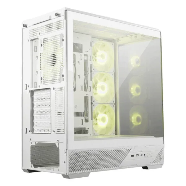 MSI Mag Pano 130R Pz White Panoramik Gaming MID-TOWER PC Kasasi Beyaz görsel 6