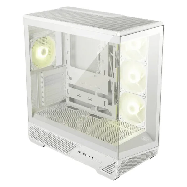 MSI Mag Pano 130R Pz White Panoramik Gaming MID-TOWER PC Kasasi Beyaz görsel 8