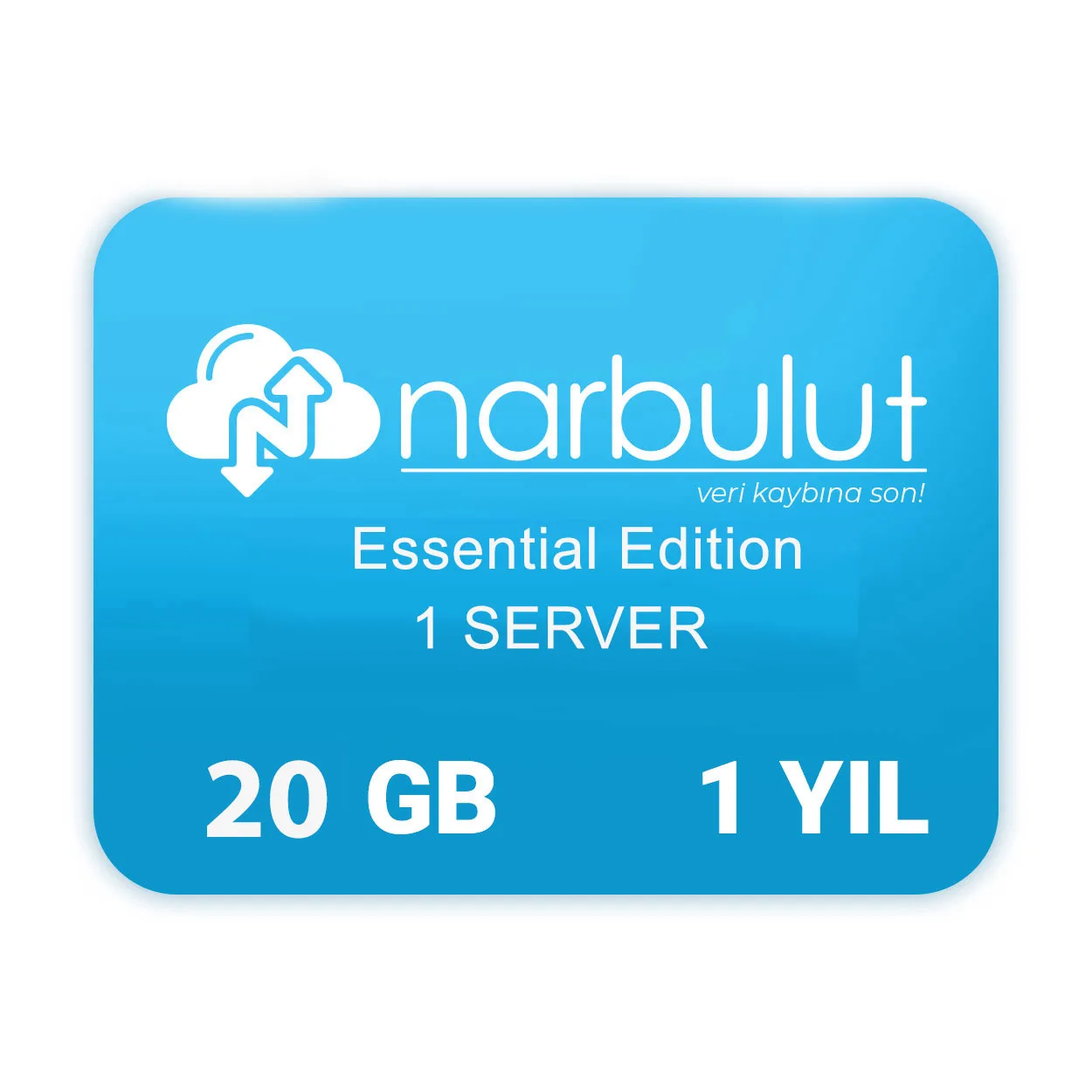 NARBULUT Backup Now 20GB Essential Edition – 1 year of basic support is included. görsel 4