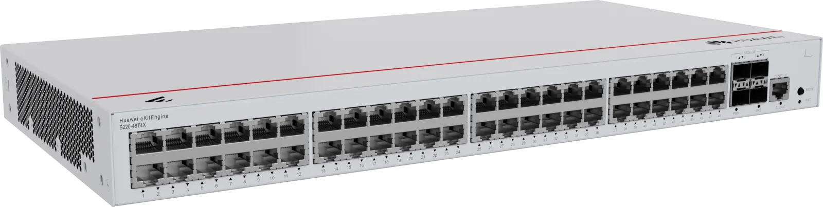 HUAWEI 48port 4-SFP 10GbE Gigabit Yönetilebilir Switch eKIT S220-48T4X görsel 6