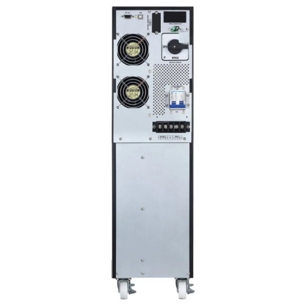 TUNÇMATİK 6KVA NEWTECH ECO X9 TSK10226 ONLINE 1/1F UPS 12v 7amper görsel 4