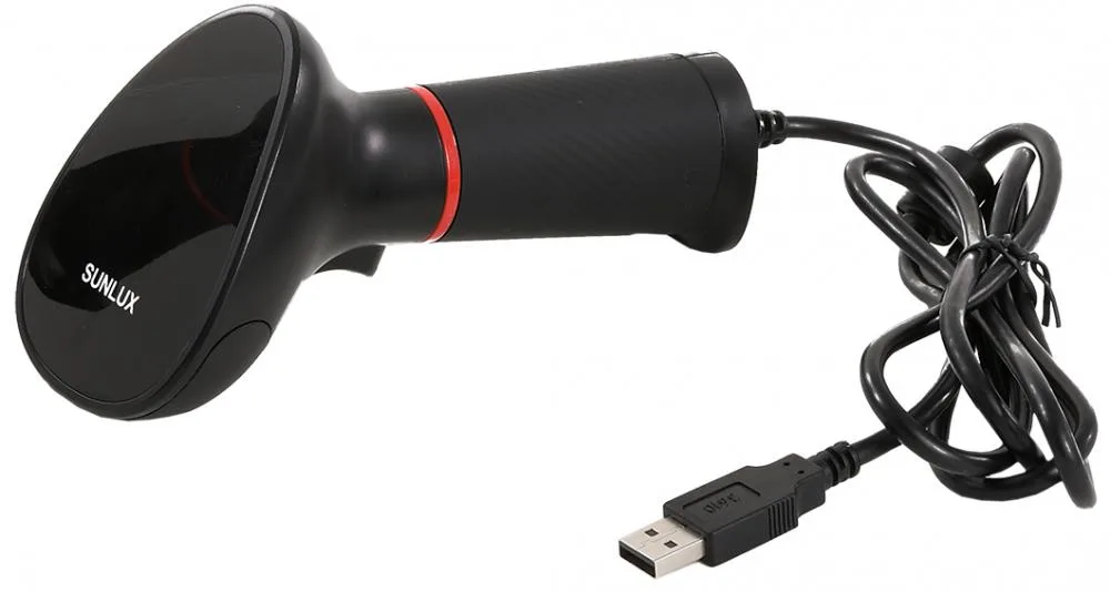 SUNLUX El 2D Laser XL3610 USB El Tipi Barkod Okuyucu Ayaklı görsel 6