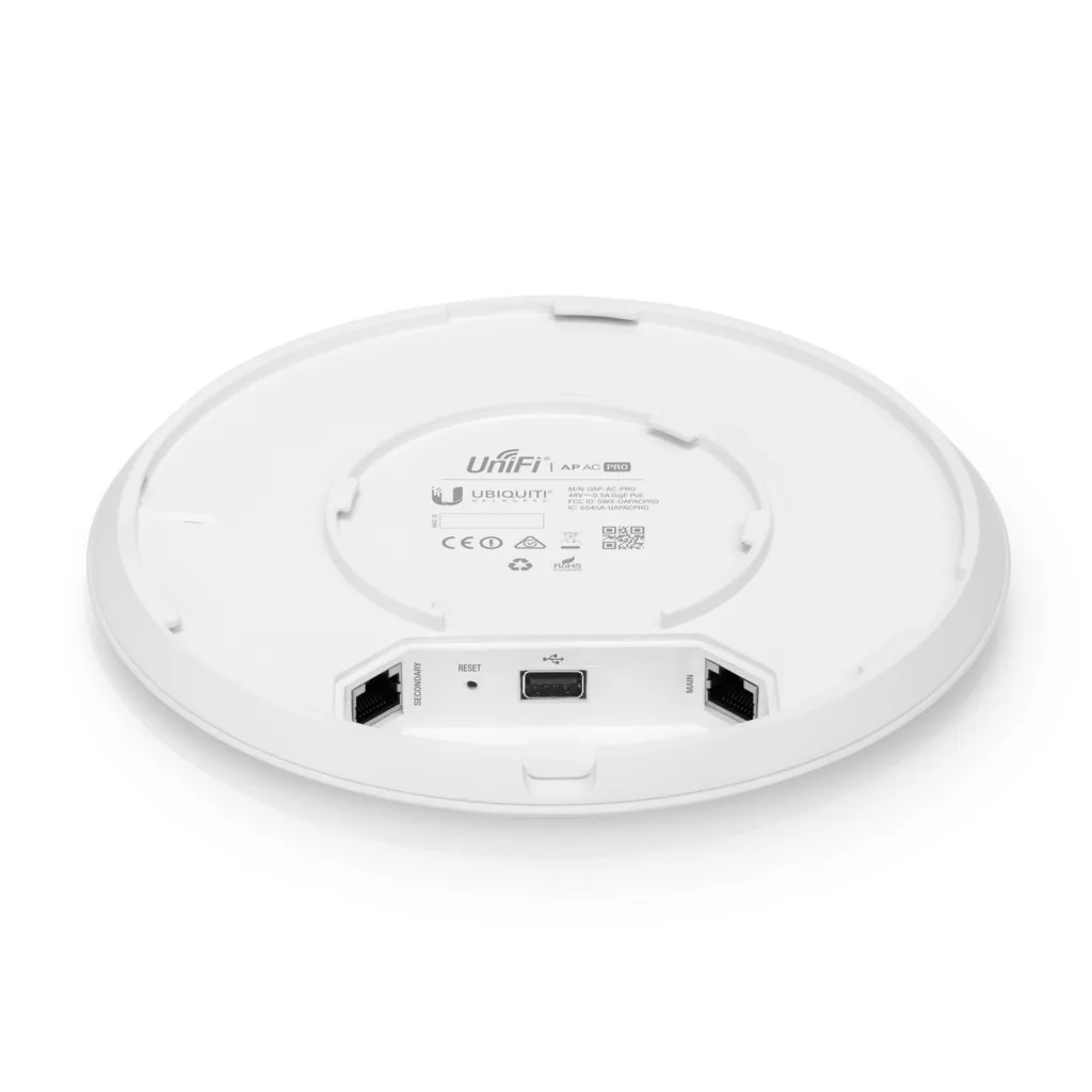 UBIQUITI UNIFI UAP-AC-PRO Wıfı5 AC1750 Dual Band Kurumsal Access Point PoE görsel 8