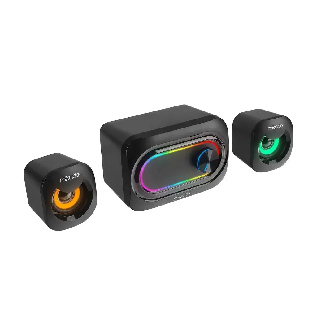 MIKADO MD-511 USB 5w Gaming Speaker Hoparlör RGB Ledli görsel 2