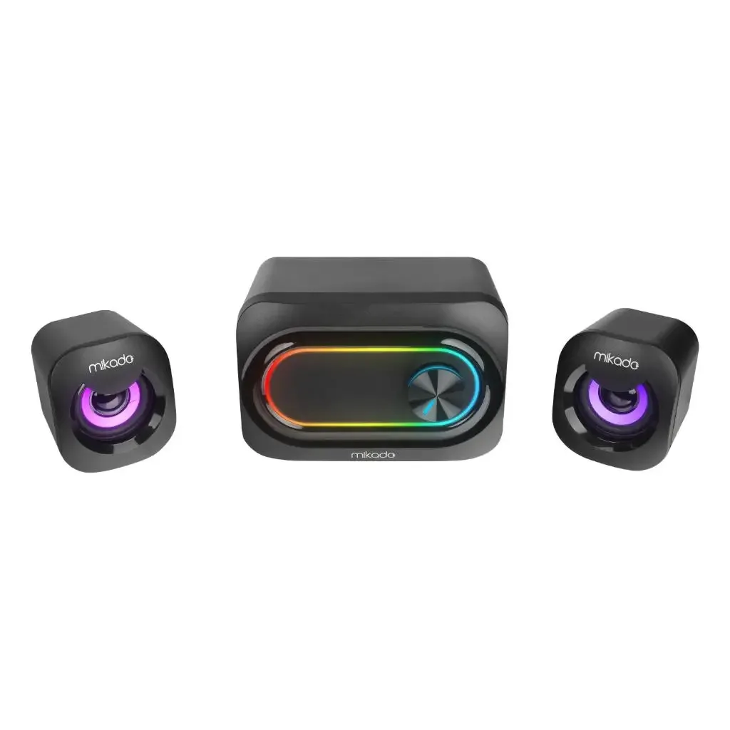 MIKADO MD-511 USB 5w Gaming Speaker Hoparlör RGB Ledli görsel 4