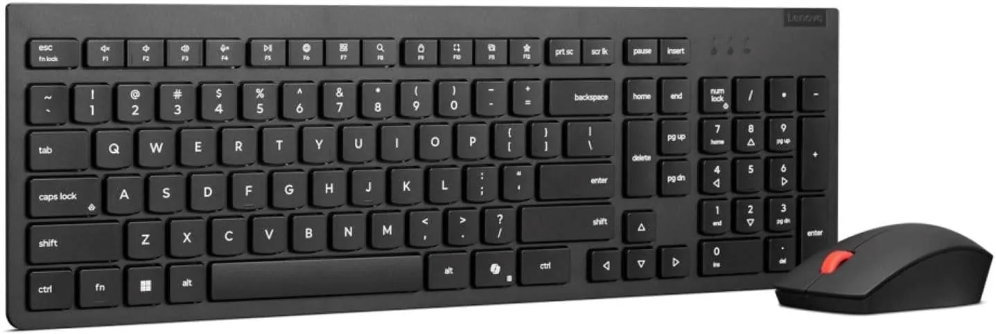 LENOVO Essential GEN2 Kablosuz Siyah Klavye - Mouse Set (4X31N50744) görsel 5