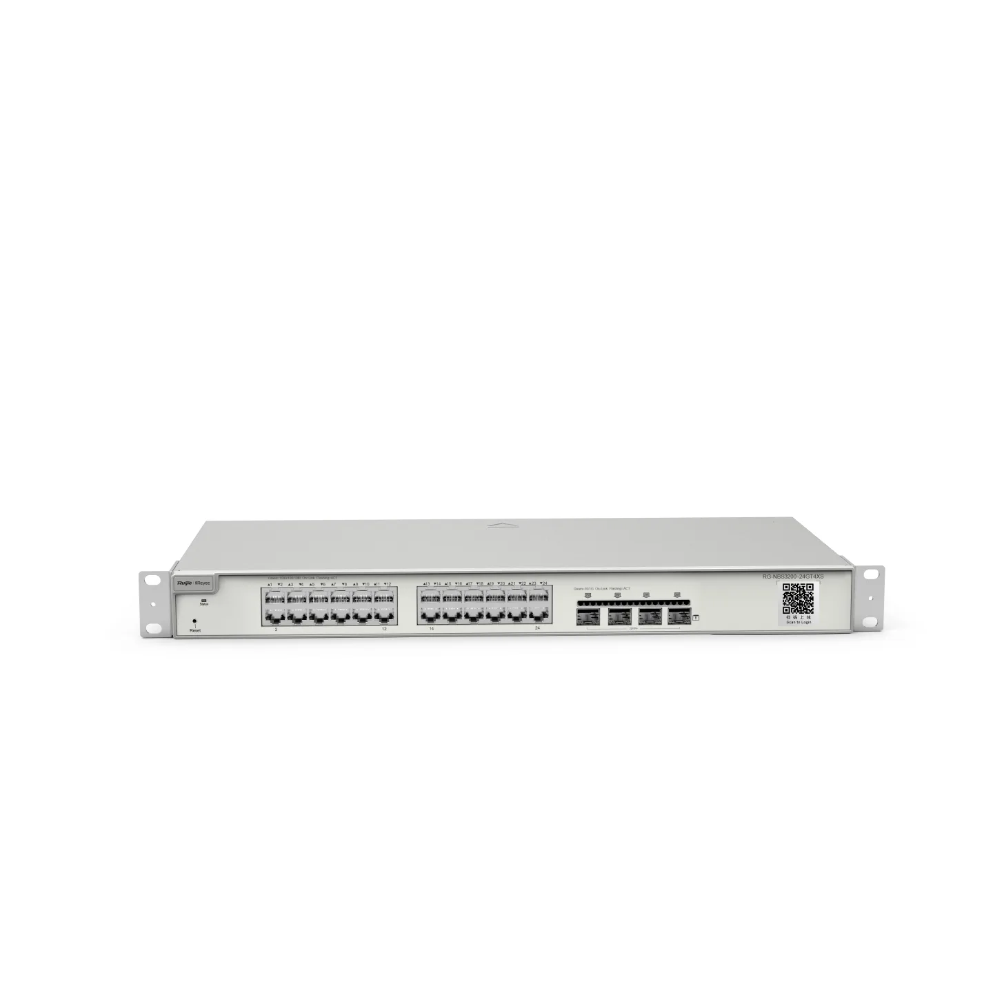 RUIJIE 24port 4-10GbE SFP Gigabit Yönetilebilir Switch RG-NBS3200-24GT4XS görsel 4
