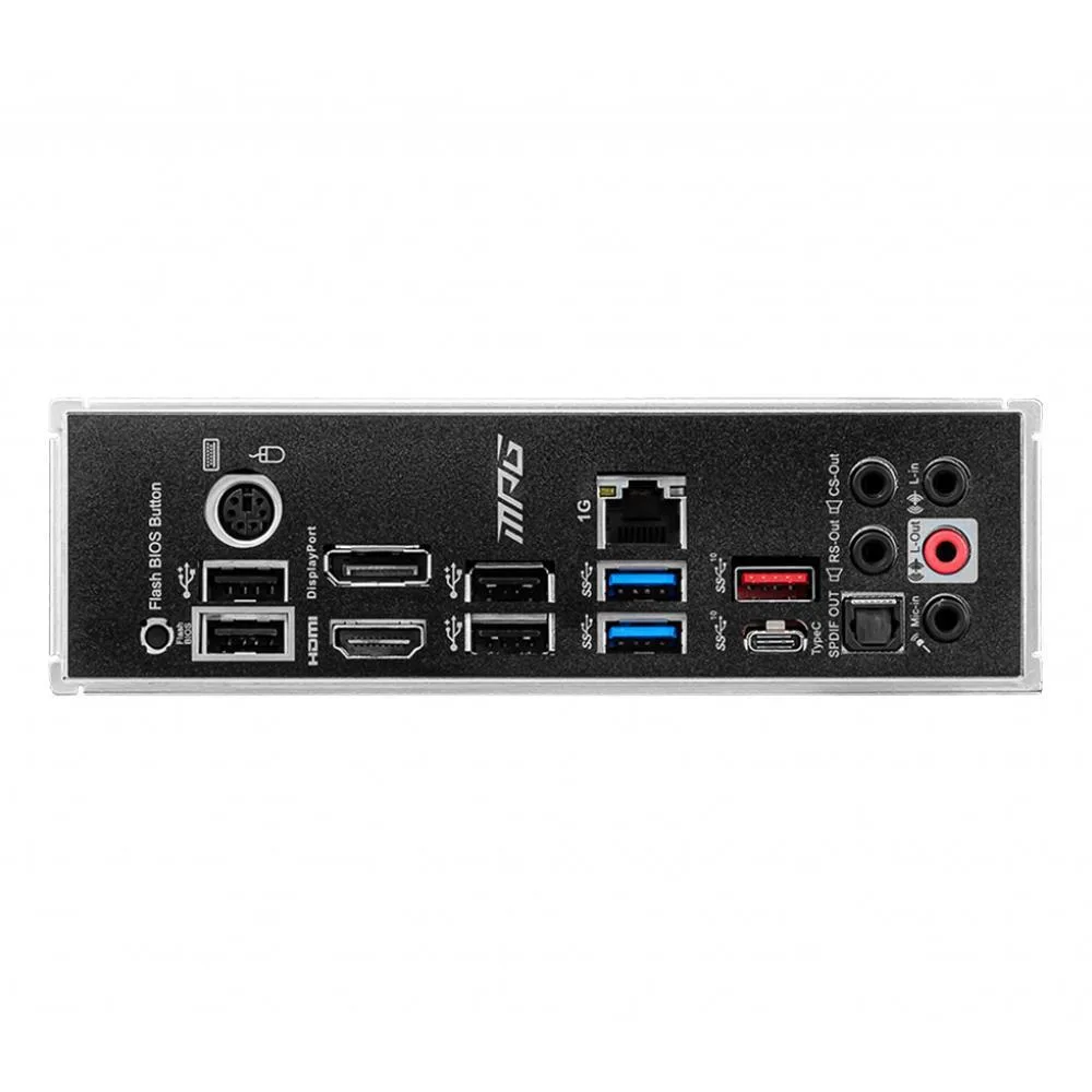 MSI MPG B550 GAMING PLUS DDR4 HDMI DP PCIe 16X v4.0 AM4 ATX görsel 10