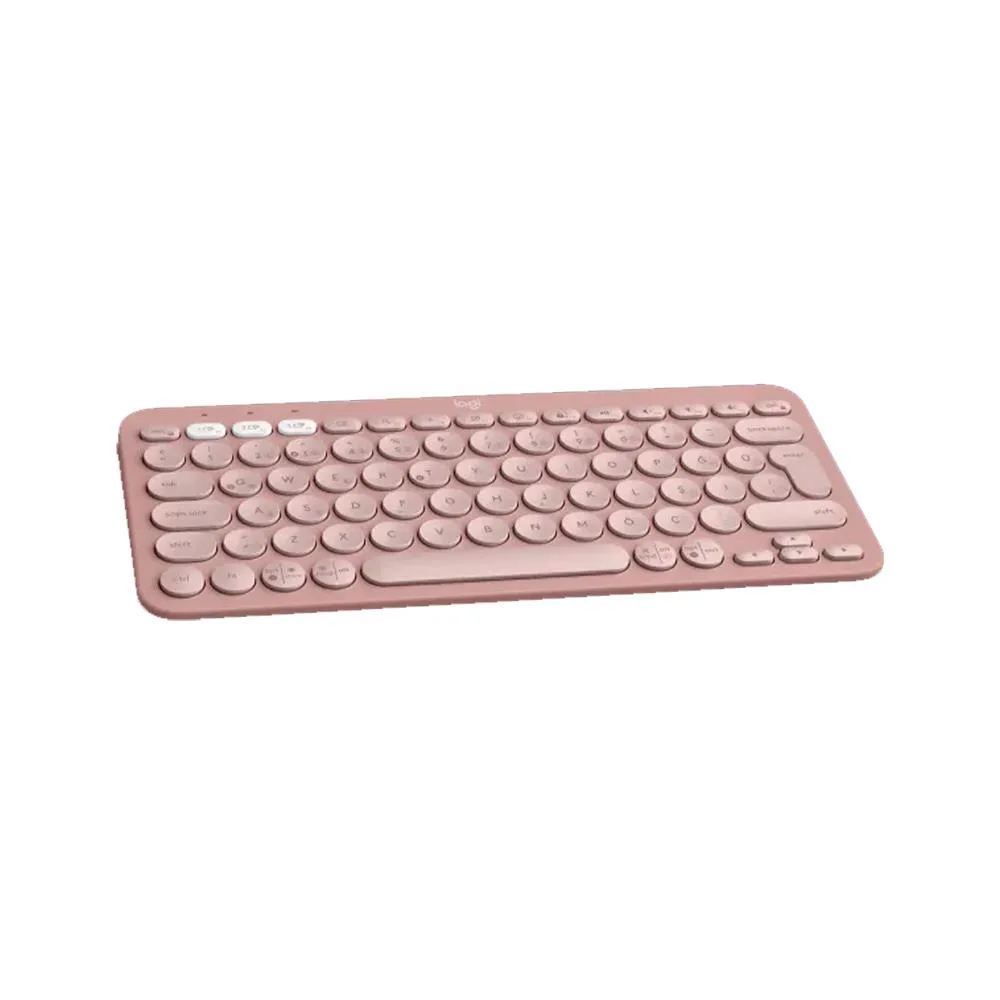 LOGITECH Pebble Keys 2 K380s Bluetooth Q Trk Rose Klavye (920-011861) görsel 6