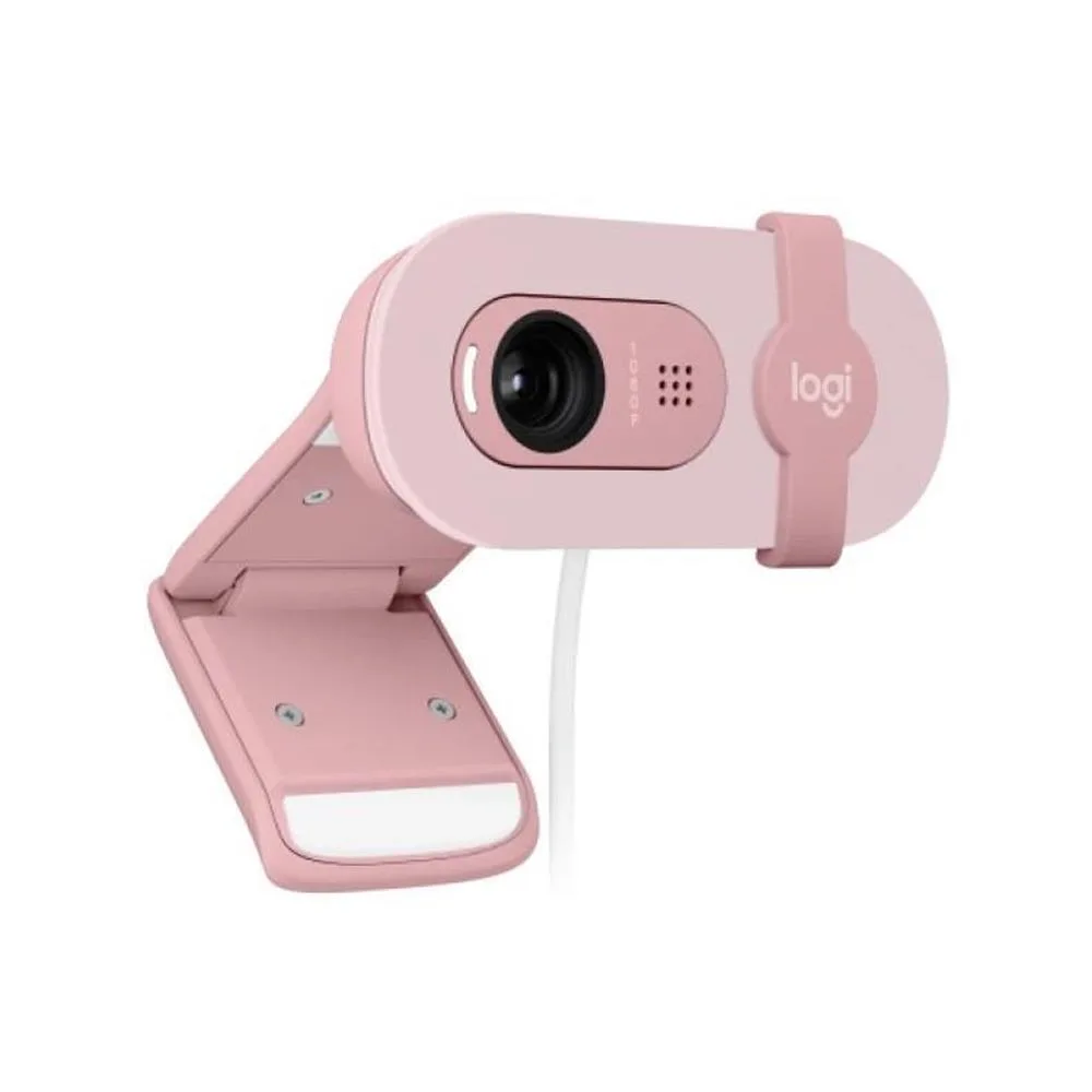 LOGITECH BRIO 100 1080p Dahili Mikrofonlu Webcam Pembe 960-001623 görsel 7