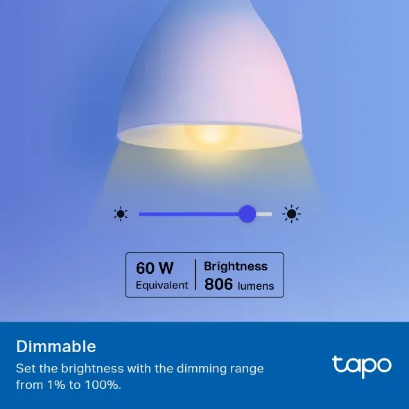 TP-LINK TAPO L530E Çok Renkli Akıllı Wi-Fi Ampulü 2'li Paket görsel 7
