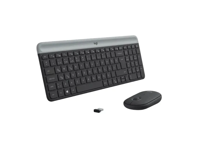 LOGITECH MK470 Kablosuz Q Trk Siyah Klavye - Mouse Set (920-009435) görsel 4