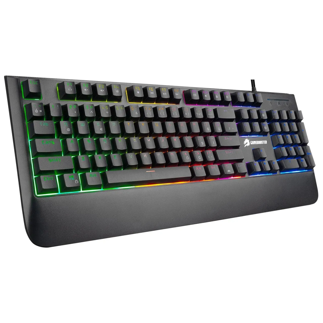 GAMEBOOSTER GB-G44 Kablolu Q Trk Siyah Gaming Klavye görsel 5