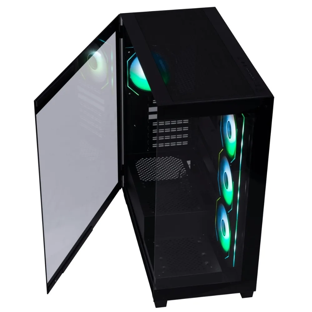 BITFENIX 750W 80+ BRONZE CETO PREMİUM Siyah Gaming Mid-Tower PC Kasası görsel 6