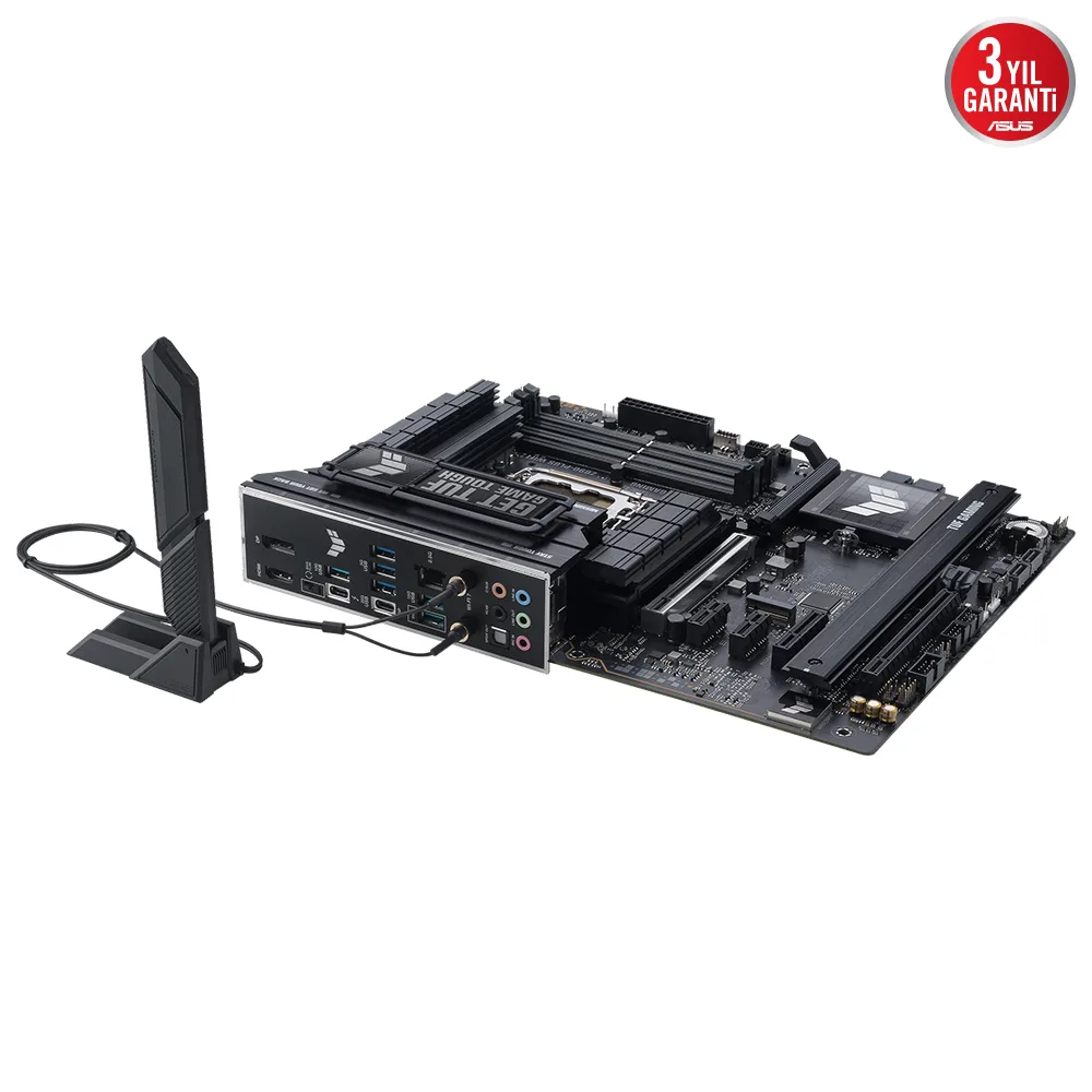ASUS TUF GAMING Z890-PLUS WIFI-7 DDR5 THUNDERBOLT-HDMI DP PCIE 5.0 1851p ATX görsel 20