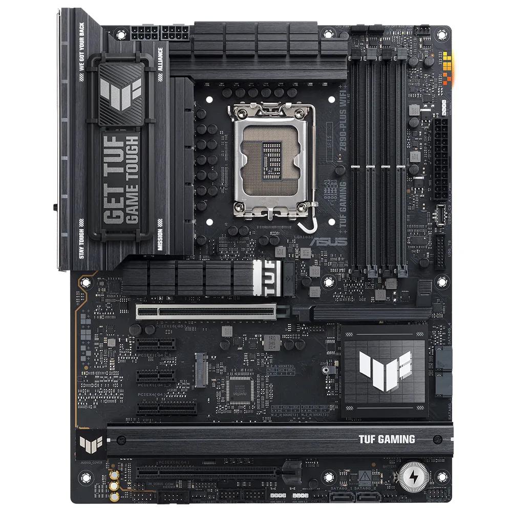 ASUS TUF GAMING Z890-PLUS WIFI-7 DDR5 THUNDERBOLT-HDMI DP PCIE 5.0 1851p ATX görsel 4
