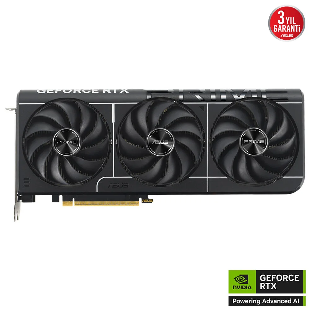 ASUS RTX5080 16GB PRIME RTX5080-O16G GDDR7 256bit HDMI DP PCIe 5.0 görsel 4