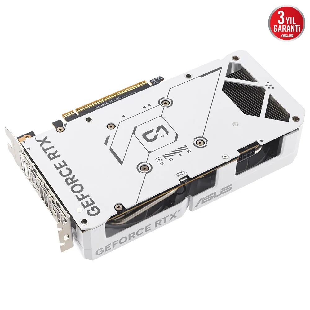 ASUS RTX5060 8GB DUAL-RTX5060-O8G GDDR7 128bit HDMI DP PCIe 5.0 WHITE EDITION görsel 7