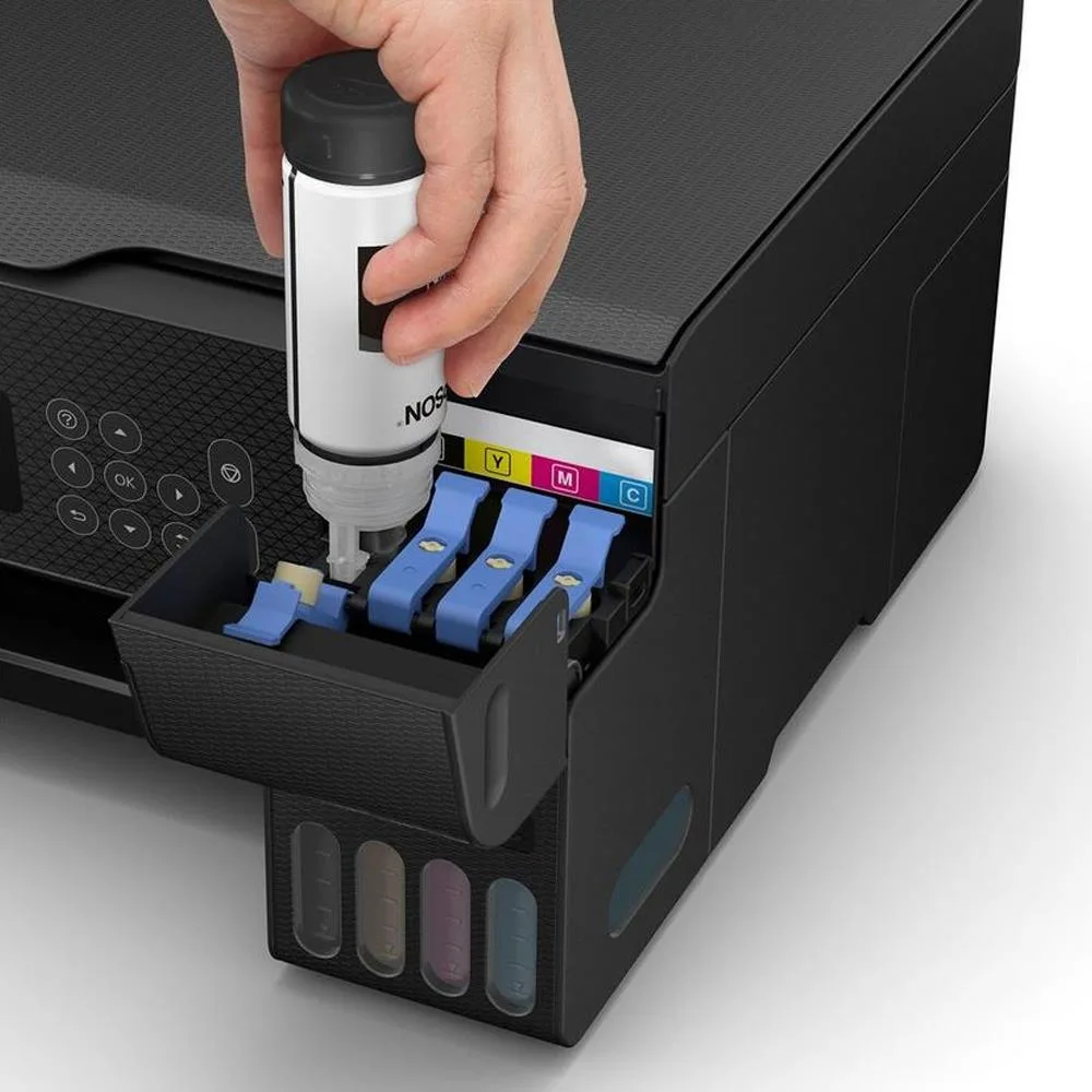 EPSON A4 Renkli L3260 Çok Fonksiyonlu Tanklı Yazıcı USB 2.0,Kablosuz görsel 5