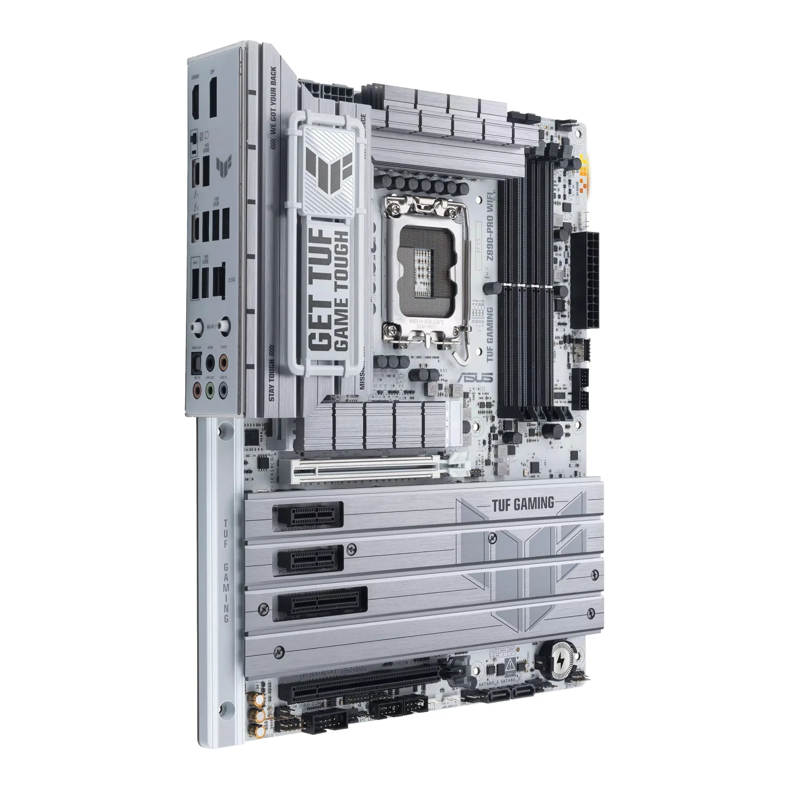 ASUS TUF GAMING Z890-PRO WIFI7 DDR5 THUNDERBOLT-HDMI DP PCIE 5.0 1851p ATX görsel 5