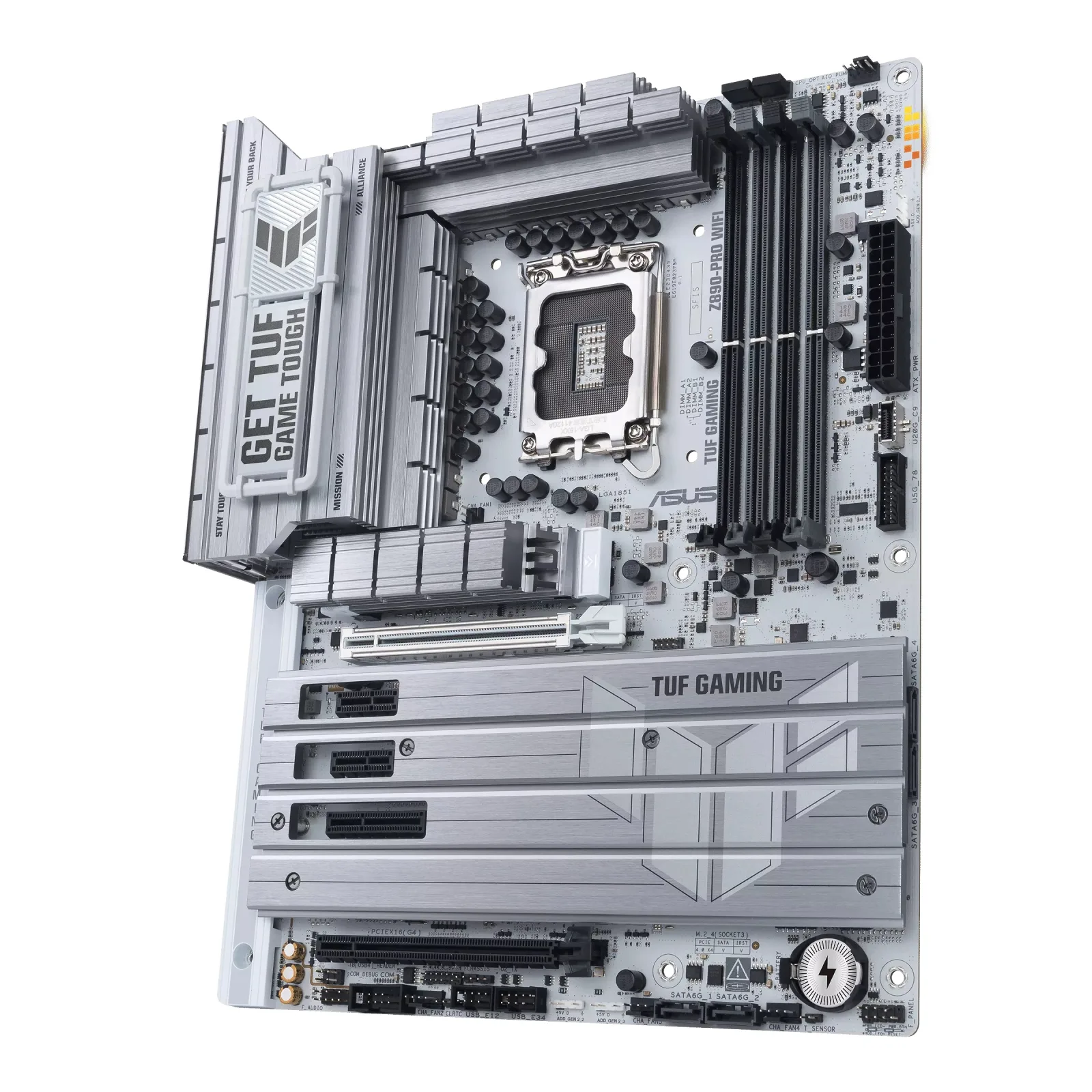 ASUS TUF GAMING Z890-PRO WIFI7 DDR5 THUNDERBOLT-HDMI DP PCIE 5.0 1851p ATX görsel 8