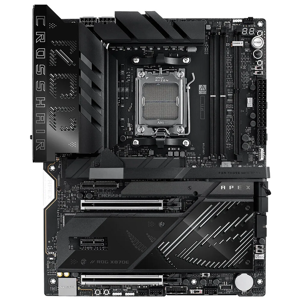 ASUS ROG CROSSHAIR X870E APEX DDR5 TYPE-C PCIE 5.0 AM5 ATX görsel 4