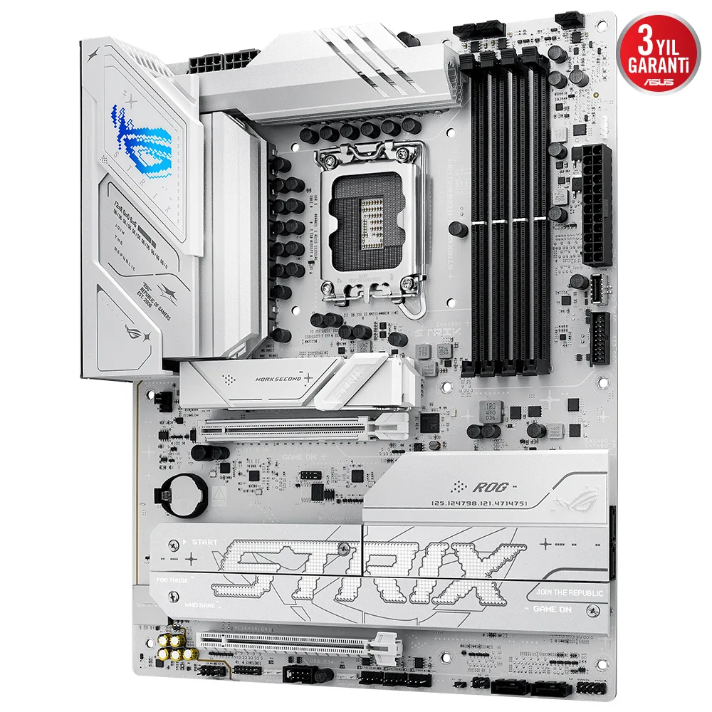 ASUS ROG STRIX B860-A GAMING WIFI7 DDR5 HDMI DP PCIE 5.0 1851p ATX görsel 8