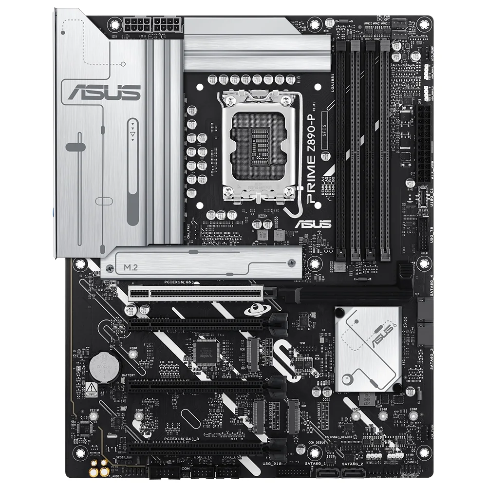ASUS PRIME Z890-P WIFI-7 DDR5 THUNDERBOLT-HDMI DP PCIE 5.0 1851p ATX görsel 4