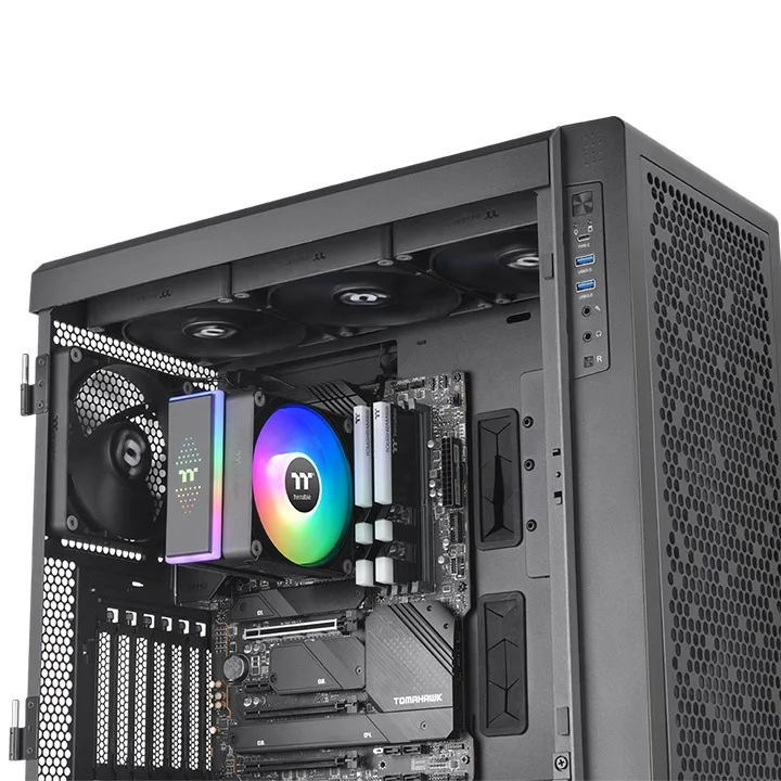 THERMALTAKE ASTRIA 200 BLACK ARGB Hava Soğutmalı AM5-1700p İşlemci Fanı