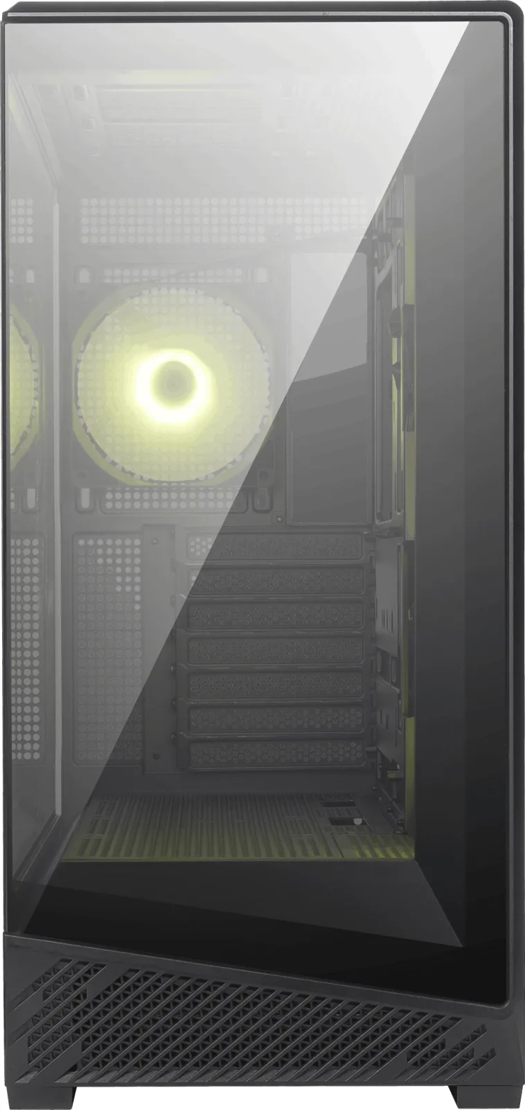 MSI Mag Pano 130R Pz Panoramik Gaming MID-TOWER PC Kasasi Si̇yah görsel 4