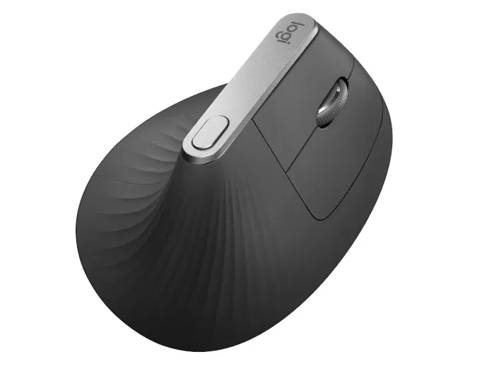 LOGITECH MX Kablosuz Dikey Siyah Mouse (910-005448) görsel 5