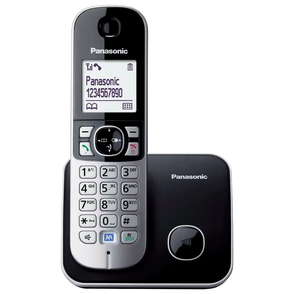 PANASONIC KX-TG6811 Kablosuz LCD Ekranlı Telefon Siyah görsel 2
