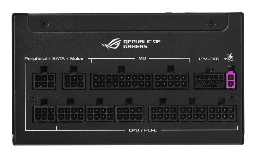 ASUS 1200W 80+ PLATINUM ROG STRIX 1200P Tam Modüler Power Supply görsel 2