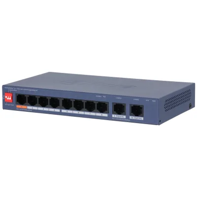 DAHUA 10port 60w 8port PoE GIGABIT Yönetilebilir Switch CS4010-8ET2GT-60-10 görsel 3