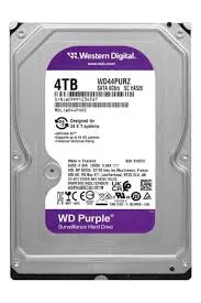 WD 3.5" 4TB PURPLE WD44PURZ 5400 RPM 128MB SATA-3 Güvenlik Diski görsel 2