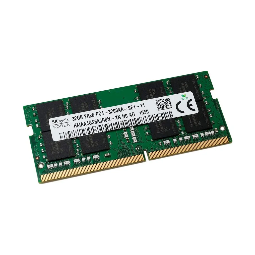 HyNIX 32GB DDR4 3200MHZ CL22 NOTEBOOK RAM VALUE HMAA4GS6AJR8N-XN