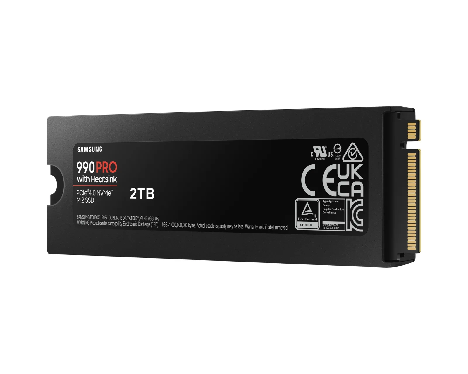 SAMSUNG 2TB 990 pro MZ-V9P2T0CW 7450- 6900MB/s M2 NVME GEN4 Disk görsel 6