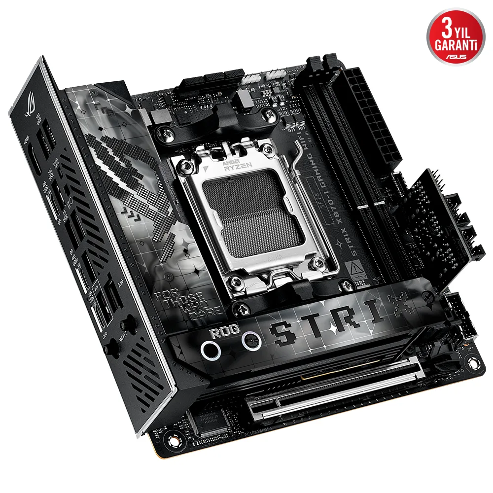 ASUS ROG STRIX X870-I GAMING WIFI7 DDR5 HDMI-DP TYPEC PCIE 5.0 AM5 mITX görsel 11