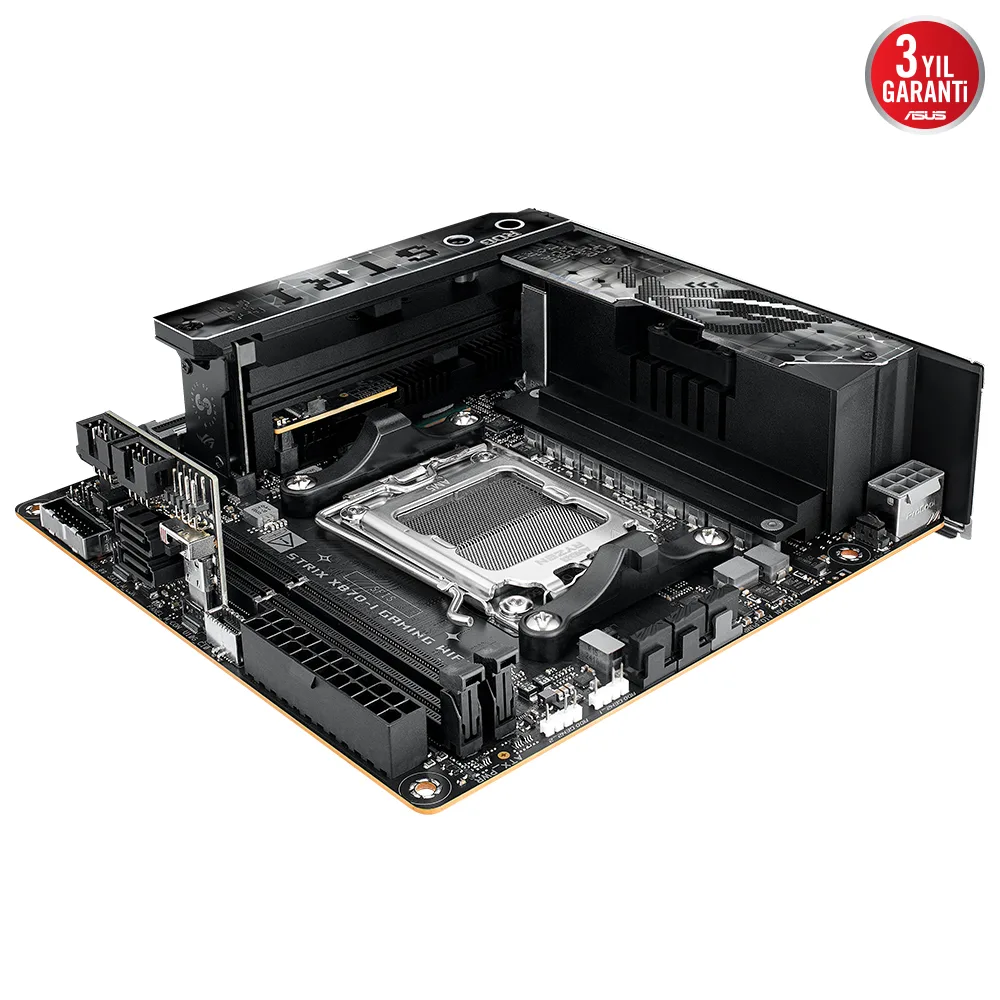 ASUS ROG STRIX X870-I GAMING WIFI7 DDR5 HDMI-DP TYPEC PCIE 5.0 AM5 mITX görsel 13