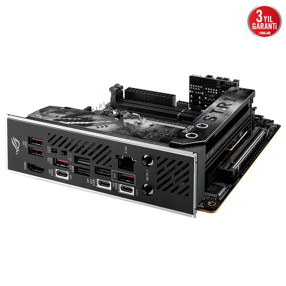 ASUS ROG STRIX X870-I GAMING WIFI7 DDR5 HDMI-DP TYPEC PCIE 5.0 AM5 mITX görsel 6