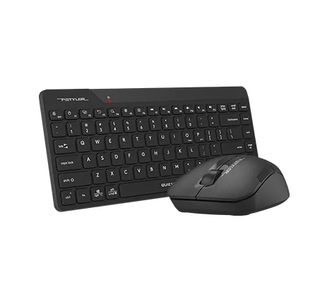 A4TECH FG2200 AIR2 Kablosuz Q Trk Sessiz Siyah Klavye - Mouse Set görsel 6