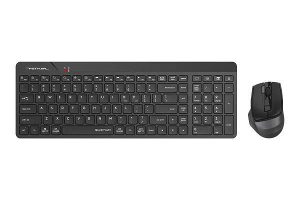 A4TECH FG2400 AIR2 Kablosuz Q Trk Sessiz Siyah Klavye - Mouse Set