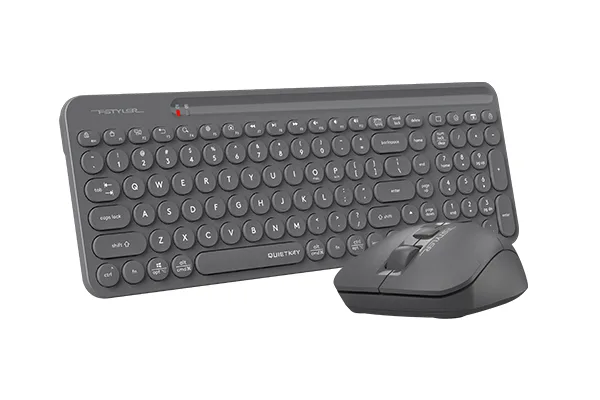 A4TECH FG3300 Kablosuz Q Trk Sessiz Gri Klavye - Mouse Set görsel 6