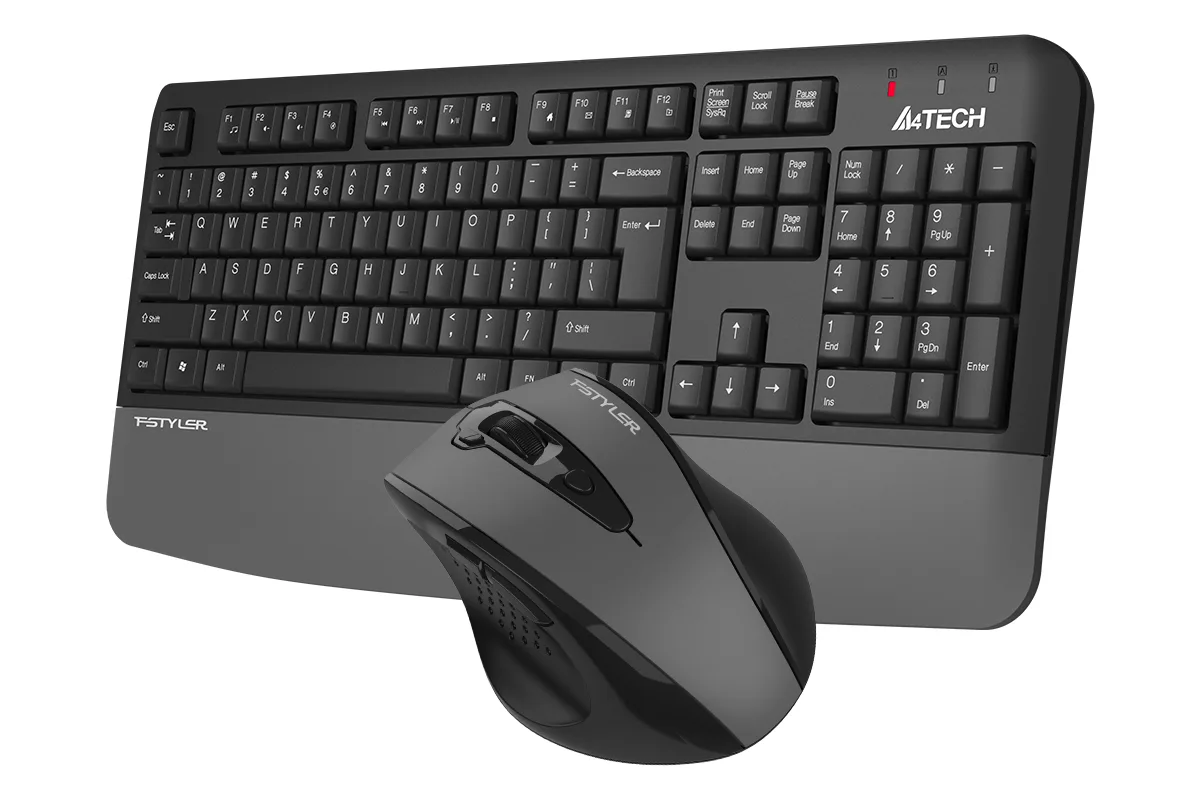 A4TECH FG2500S PLUS Kablosuz Q Trk Gri Klavye - Mouse Set görsel 6