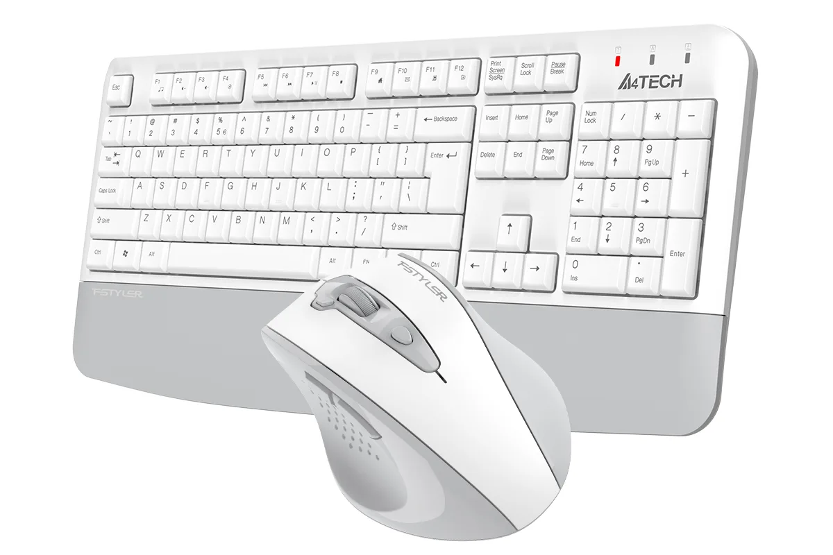 A4TECH FG2500S PLUS Kablosuz Q Trk Beyaz Klavye - Mouse Set görsel 6