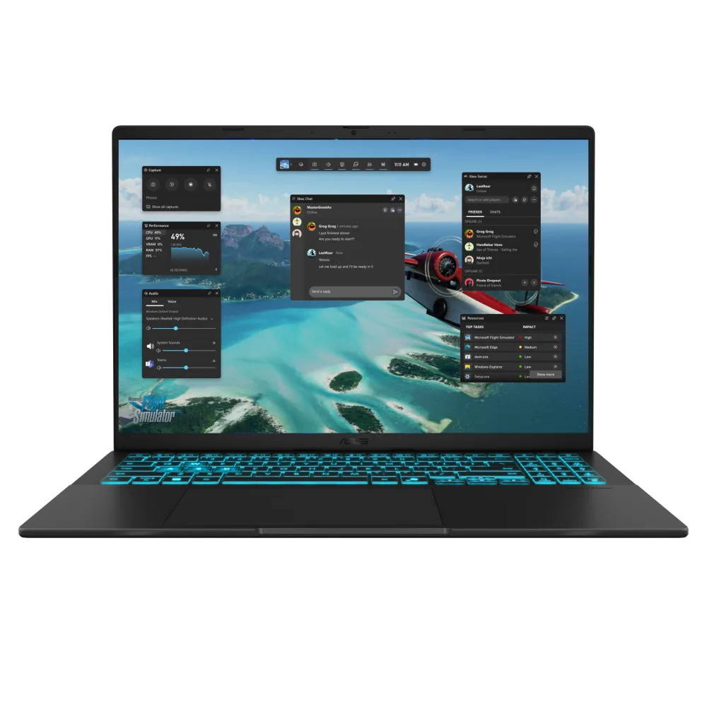 ASUS 16" VIVOBOOK CORE 5 210H - 8GB DDR5 RAM - 512GB SSD - 6GB RTX4050 W11 /  V3607VU-RP061W